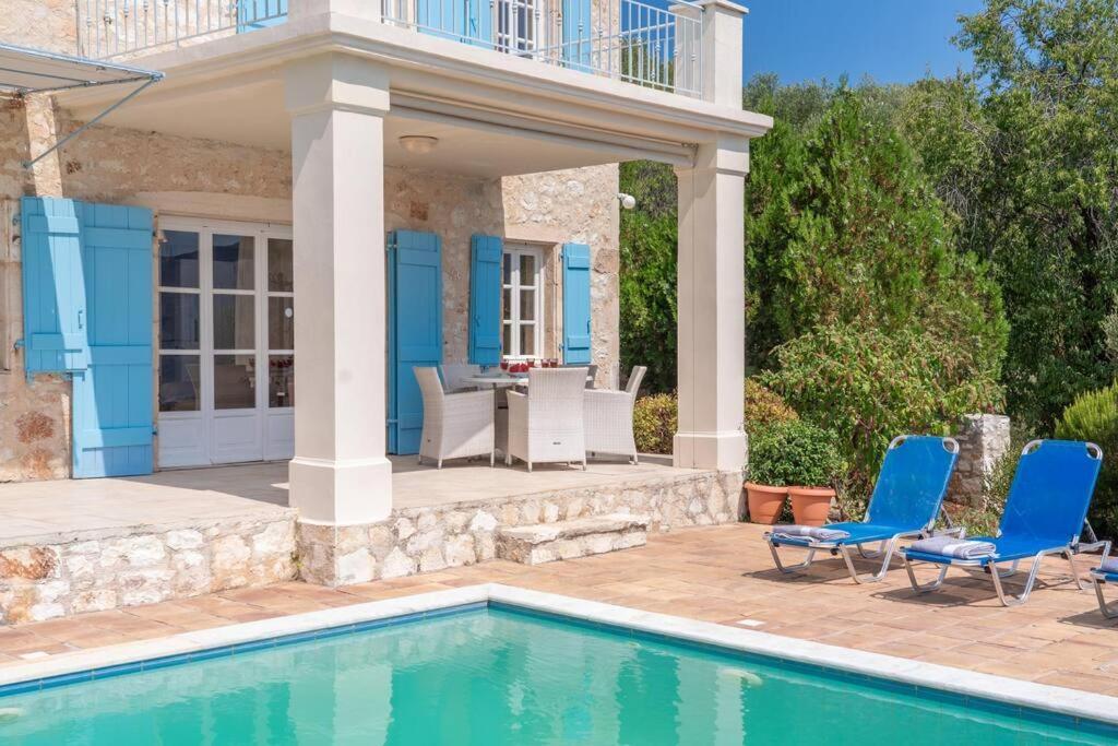 Villa Pelagos Tselendáta Exteriör bild