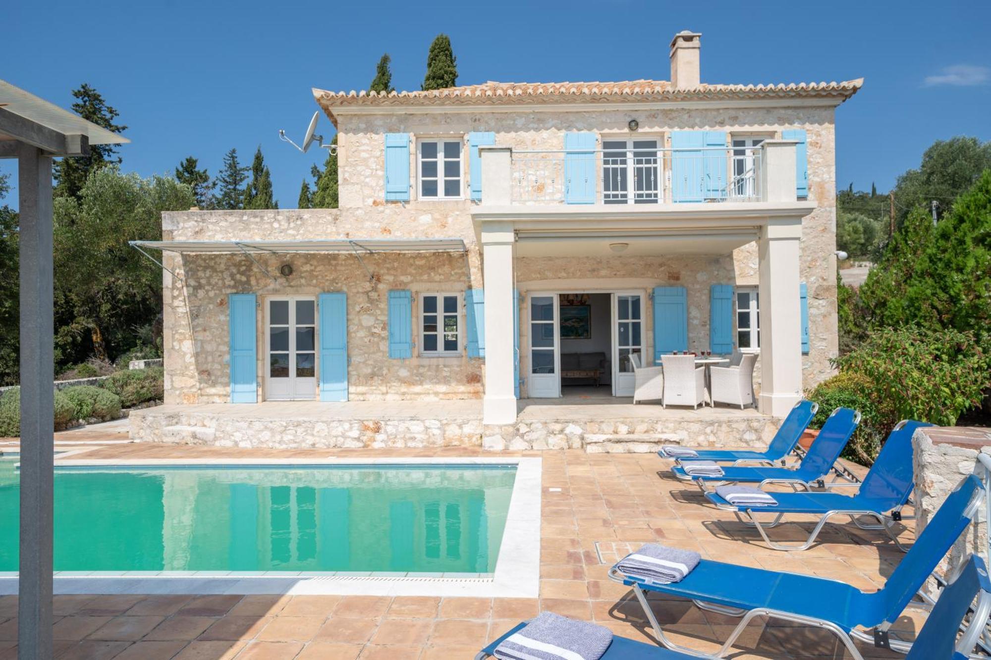 Villa Pelagos Tselendáta Exteriör bild